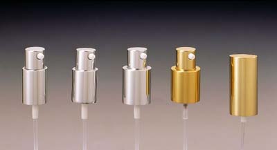 Metal Screw-On Treatment Pump w/ Metal Overcap
